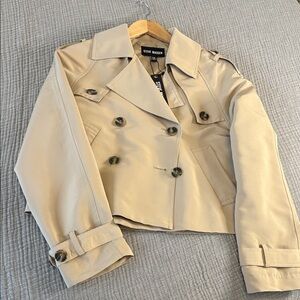 Steve Madden Women's Beige Trench Coat